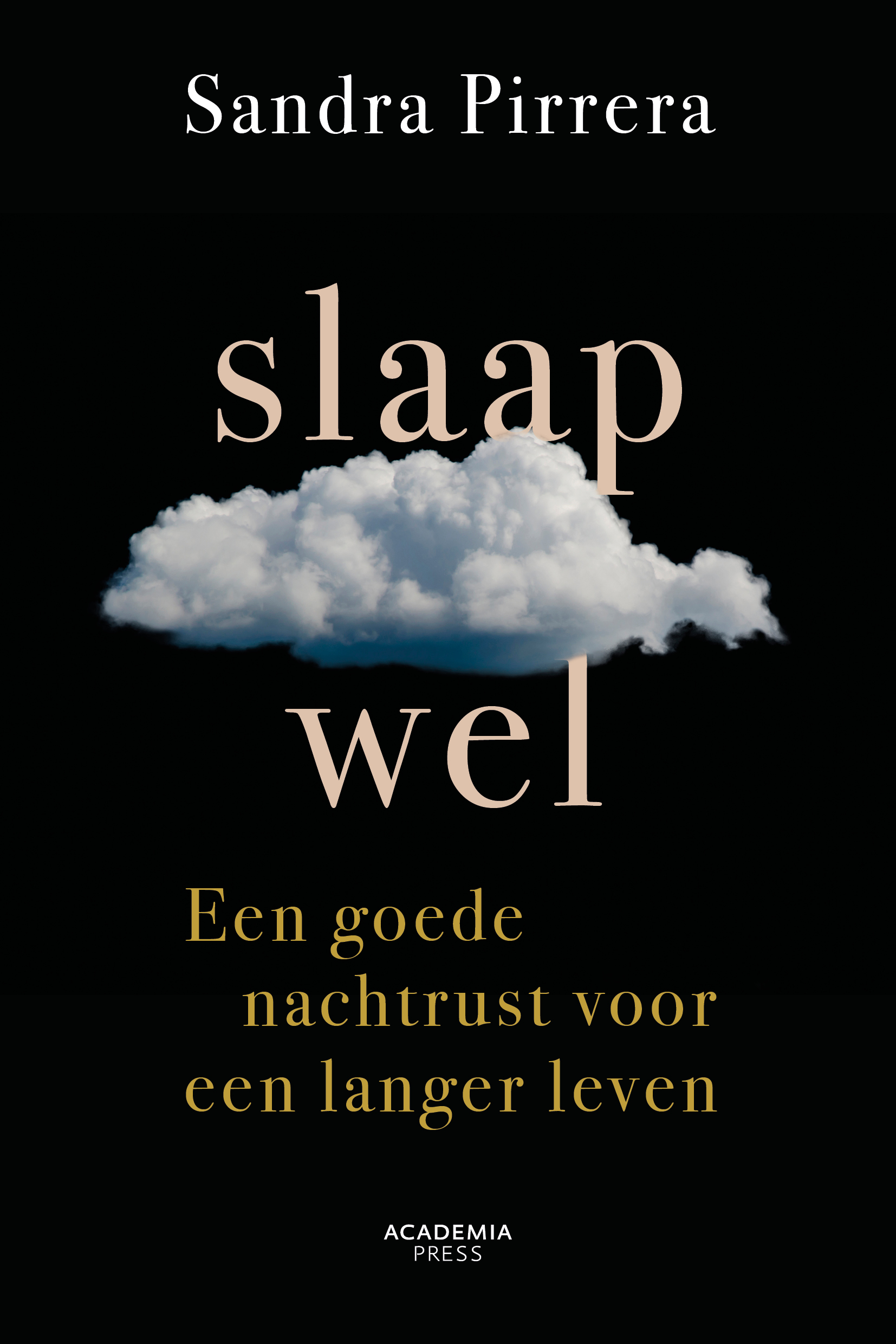 Cover boek Slaapwel door Sandra Pirrera